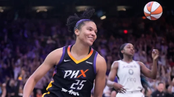 Skylar Diggins and Alyssa Thomas 2025 WNBA All-Star Game